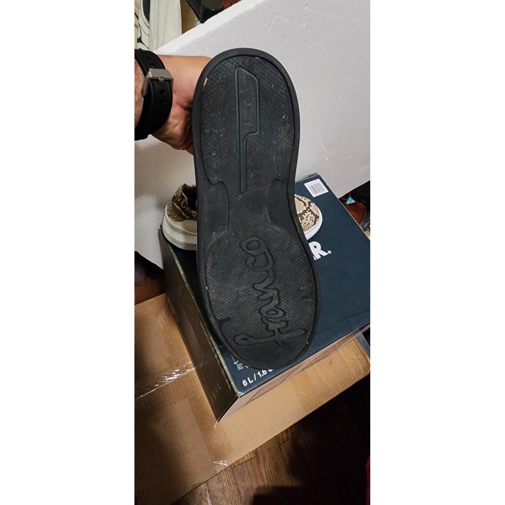 Franco Cuadra Python Leather Platform Sneakers De… - image 5